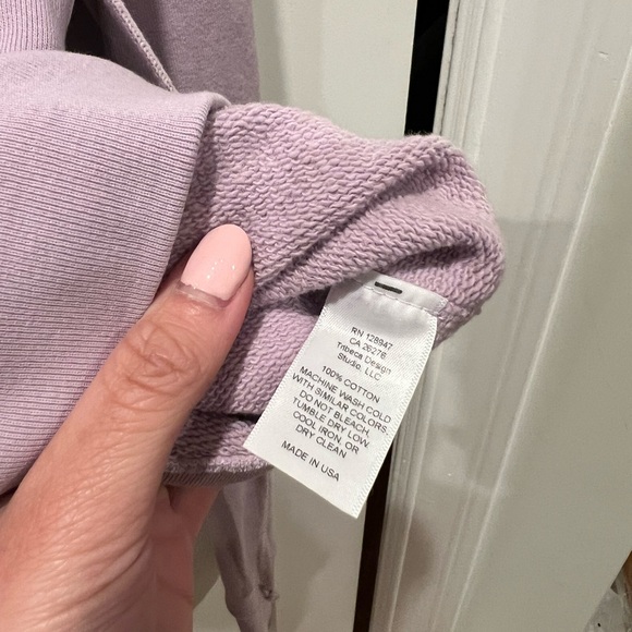 Nili Lotan Callie Zip Up Hoodie Lavender - Picture 5 of 11